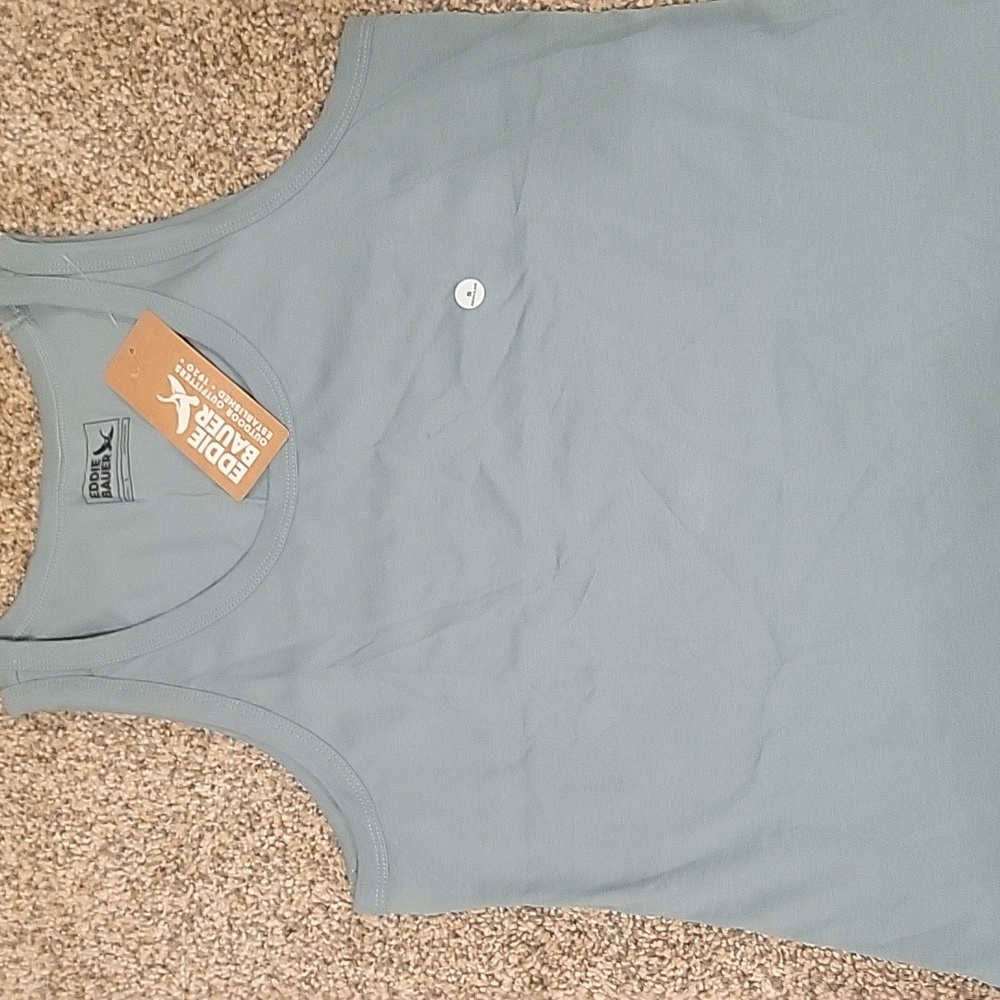 Eddie Bauer Women's Blue Tank Top